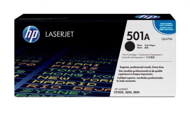 Q6470A No 501A Siyah 6000 Sayfa Lazer Toner