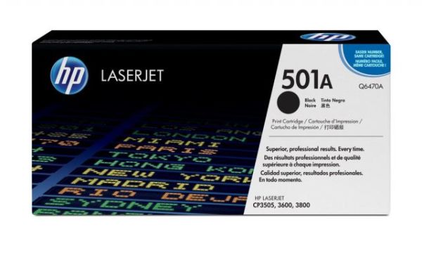 Q6470A No 501A Siyah 6000 Sayfa Lazer Toner