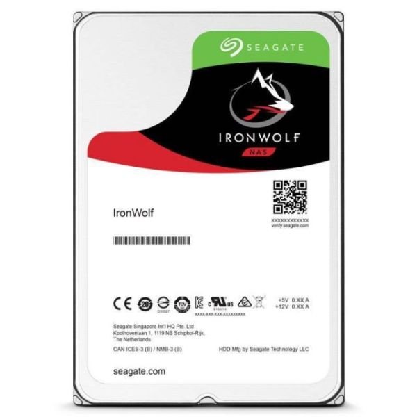 ST10000VN0004 10TB 3.5''7200RPM Sata3 256MB NAS Ironwolf Dahili HardDisk