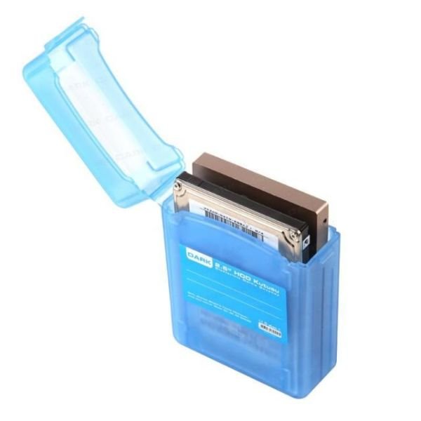 DK-AC-DAK2B 2.5'' Çift Disk Koruma ve Taşıma Kutusu