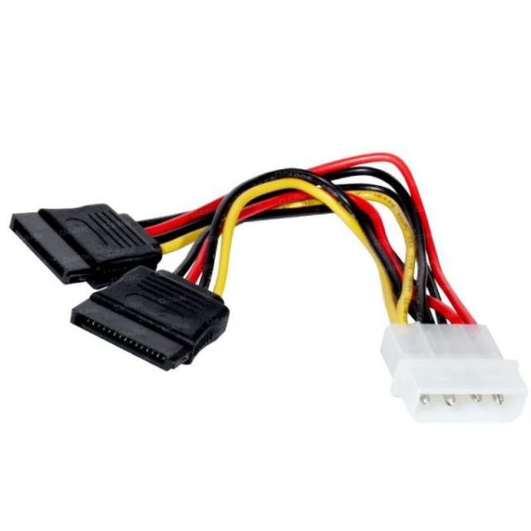 DK-CB-P102 4pin Molex-2xSata Dönüştürücü Kablo