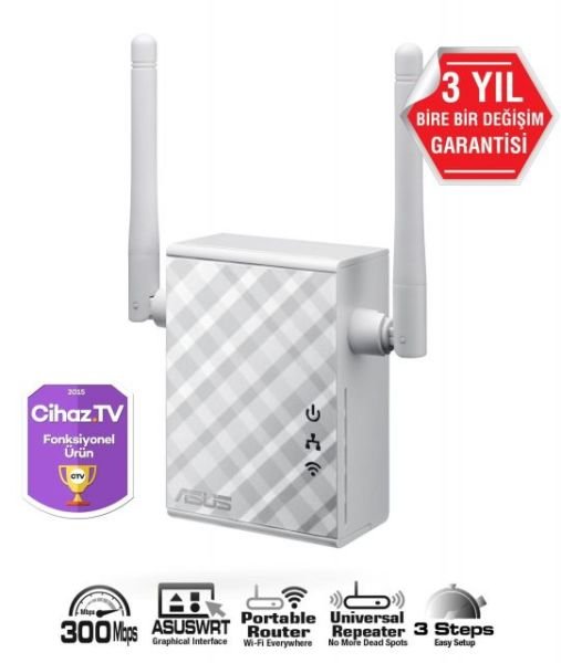 RP-N12 N300 2 Antenli Kablosuz Menzil Arttırıcı