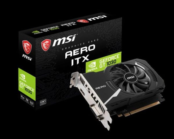 GT1030AEROITX-2GD4 GT1030 2G 64b GDDR4 NVIDIA EKRAN KARTI