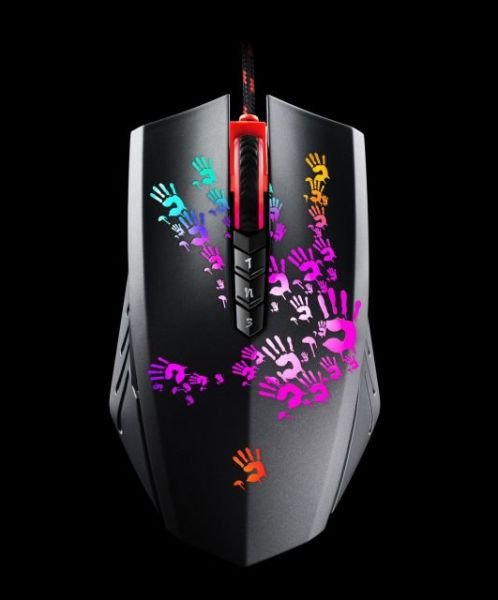 A60 A60 Optik 4000CPI - ISW, ISC, Metal Ayak Siyah Mouse