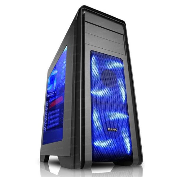 DKCHN10P700 750W Powerlı Pencereli Midi Tower Siyah Kasa
