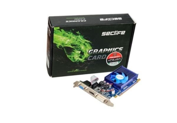 HD5450 Radeon HD5450 1GB 64B DDR3 DVI HDMI VGA LP Single Fan Amd Ekran Kartı