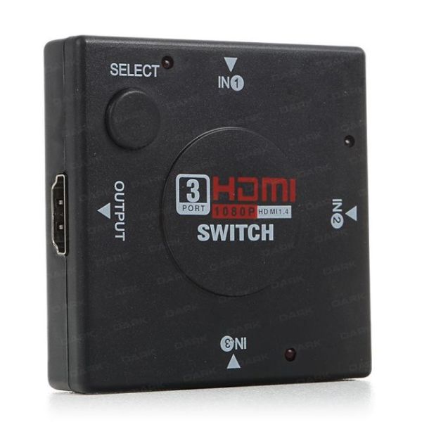 DK-HD-SW3X1 3 Giriş 1 Çıkışlı HDMI Switch Çoklayıcı