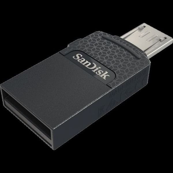 SDDD1-032G-G35 32GB Ultra Android Dual Drive USB2.0 Siyah USB Bellek