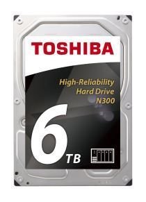 HDWN160UZSVA 6TB 3.5''N300 7200 128MB Sata3 Nas Dahili HardDisk