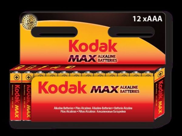 30952805-K3A-12 AAA 12'li Paket Max Alkalin İnce Pil