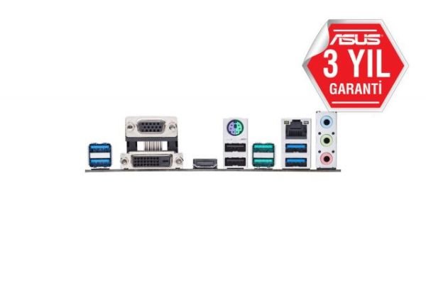 TUF-B350M-PLUS-G AMD B350 AM4 DDR4 3200MHz HDMI/DVI/DSUP Gaming Anakart