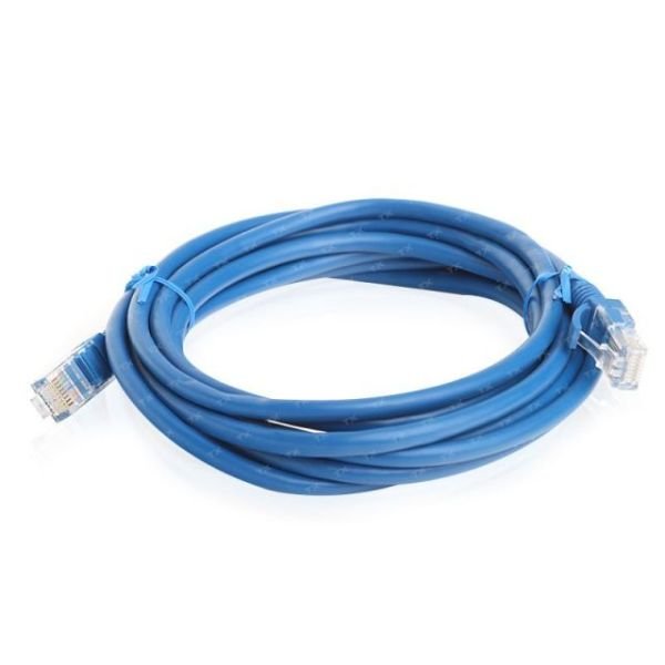 TX-CB-NT5U100BU CAT5E 1M CCA Solid UTP Mavi Network Kablosu