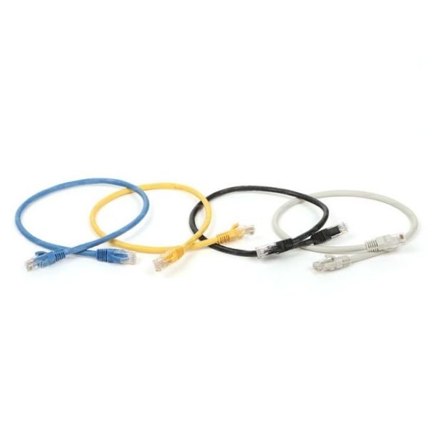 TX-CB-NT5U50BU CAT5E 0.5M CCA Solid UTP Mavi Network Kablosu