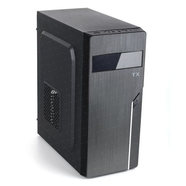 TXCHK7P400 400W Powerlı Penceresiz Midi Tower Siyah Kasa
