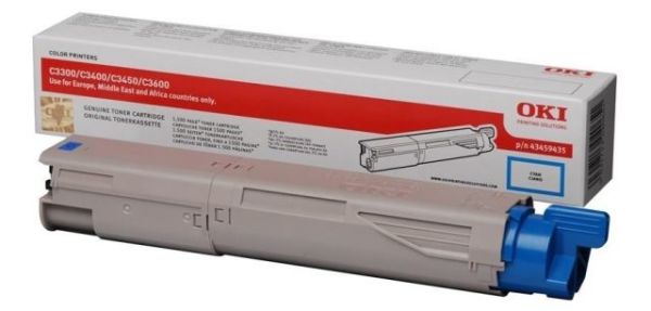 43459443 Mavi 1500 Sayfa Lazer Toner