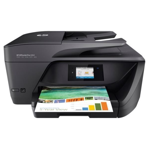 J7K33A Officejet Pro 6960 Renkli Inkjet MFP Fakslı WiFi 18/10ppm A4 Yazıcı