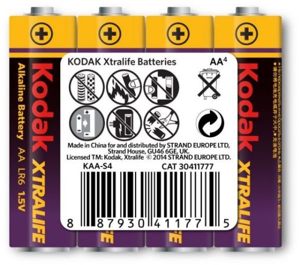 KAA-4-30411777 AA 4 Adet Xtralife Alkalin Kalem Pil