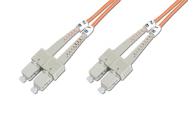 BC-2522-05 5M,Multimode,Duplex,50/125 SC-SC Fiber Optik Patch Kablo