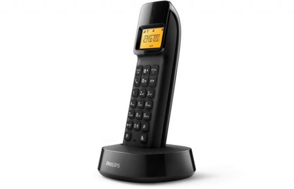 D1401B PHILIPS Dect Kablosuz Siyah Telefon