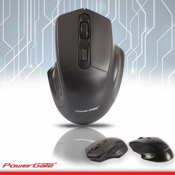 PG-R520 PowerGate R520 Kablosuz Nano 2.4GHz Siyah Mouse