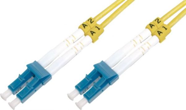 BC-2933-10 LC-LC Fiber Optik Patch Kablo, 10metre, Singlemode, Duplex, 09/125